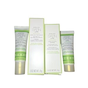 Mary Kay Satin Lips Set White Tea & Citrus Shea Sugar Scrub and Shea Butter Balm